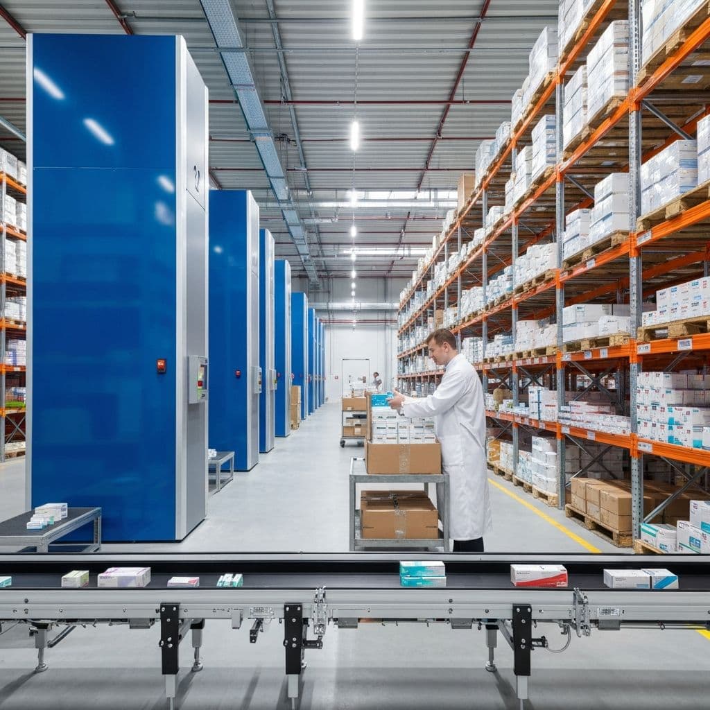 ITSQ Medical distribution center with climate-controlled storage